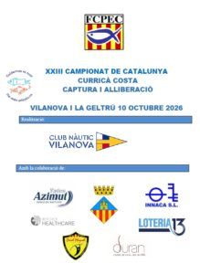 CONVOCATÒRIA XXIII CAMPIONAT DE CATALUNYA CURRICÀ COSTA CAPTURA I ALLIBERACIÓ 2026